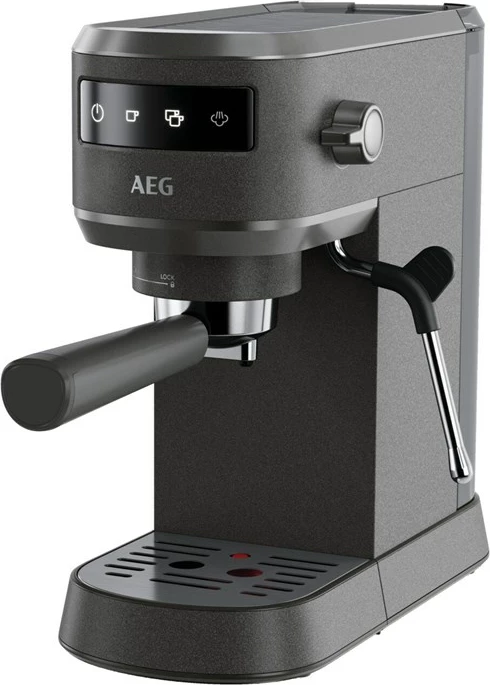Ročni espresso aparat, AEG EC6-1-6BST, 1 L, črn
