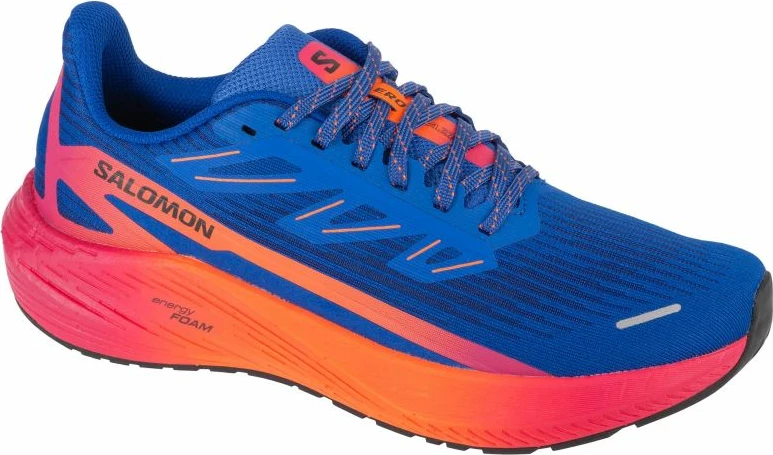 Superge za tek za moške Salomon Aero Blaze 2, modre in oranžne