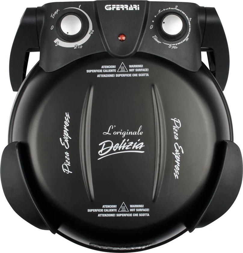 Pekač za pico G3 Ferrari Delizia, 1 pica, 1200 W, črn