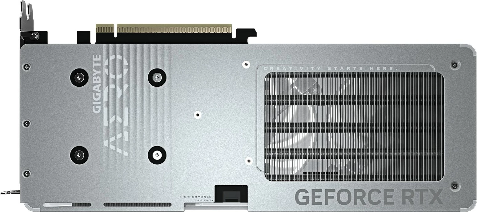 Grafična kartica GeForce RTX 5060 Ti AERO OC 8G Gigabyte, 8 GB GDDR7, PCI-E 5.0, bela