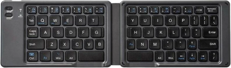 Brezžična zložljiva tipkovnica Techly 364156, Bluetooth 3.0, črna