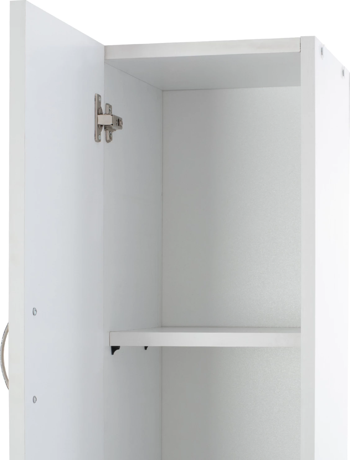 Večnamenska kolona omara ADEMIA iz melamina bela 30x33x175,5H cm