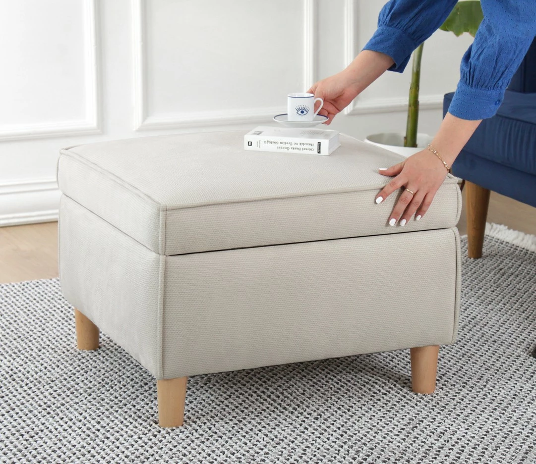 Tabure Atelier del Sofa Roscen, krem