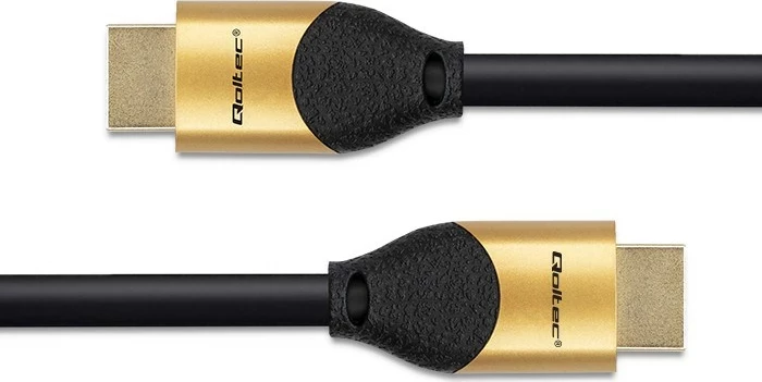Ultra high speed HDMI kabel 8K, 2 m, pozlačen - Qoltec 50355