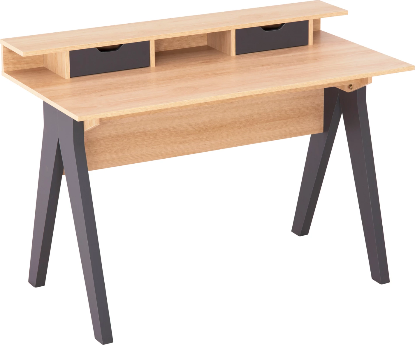 Površina mize REXIN FH18290, melamin, barva sonoma-siva, 120x19-59x75-85,5H cm