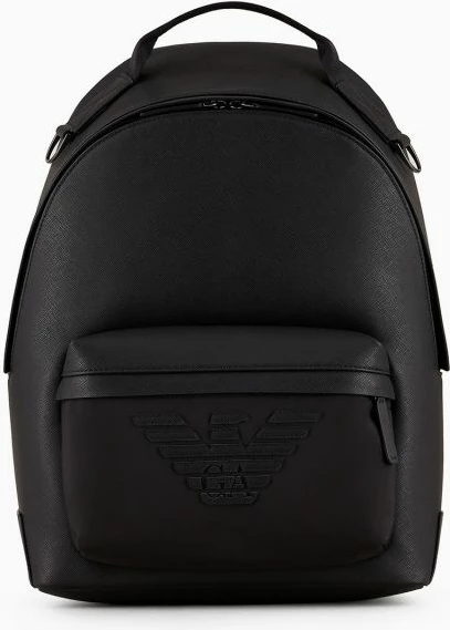 Nahrbtnik za moške Emporio Armani, črn