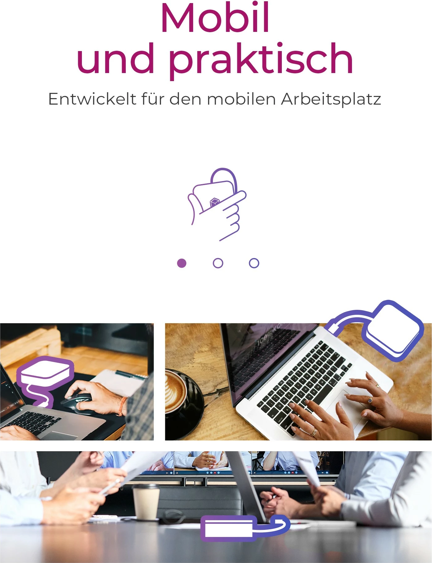 Docking postaja ICY BOX IB-DK8801-TB, USB4, 7 vrat, 60 W, antracit