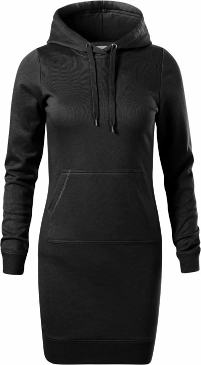 Obleka Malfini za ženske, črna