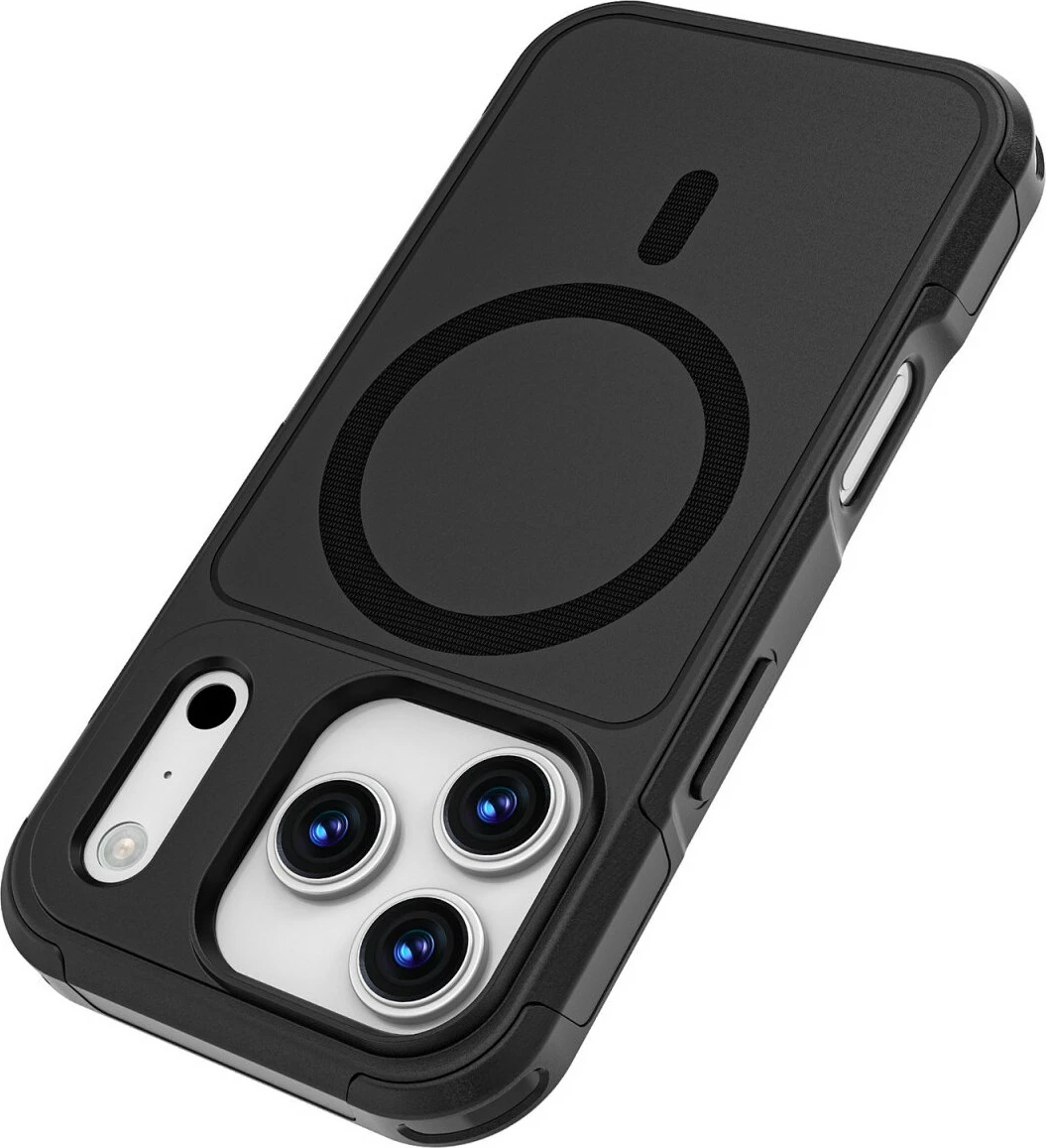 Zaščitna prevleka 4smarts za Apple iPhone 17 Pro, črna, odporna na udarce