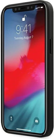 Ovitek za telefon Off Track Perforated za iPhone 12 Pro Max 6,7", rdeč — Ferrari FEOGOHCP12LRE