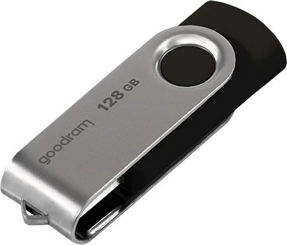 USB ključek 128 GB, USB Type-A 2.0, črno-srebrn GoodRam UTS2-1280K0R11