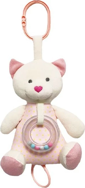 Glasbena škatla igrača TULILO 9428, 18 cm, za deklice, roza