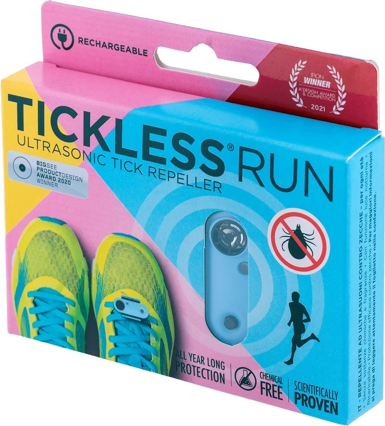 Repelent proti klopom TICKLESS Run, moder