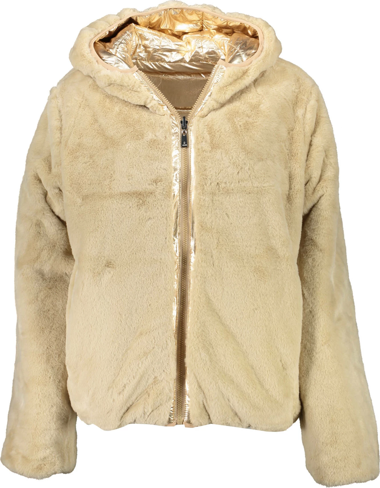 Jakna US Polo, ženska, zlata