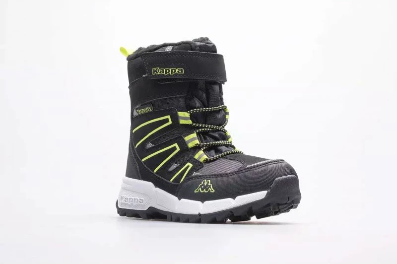 Zimske otroške čevlje Kappa, črni