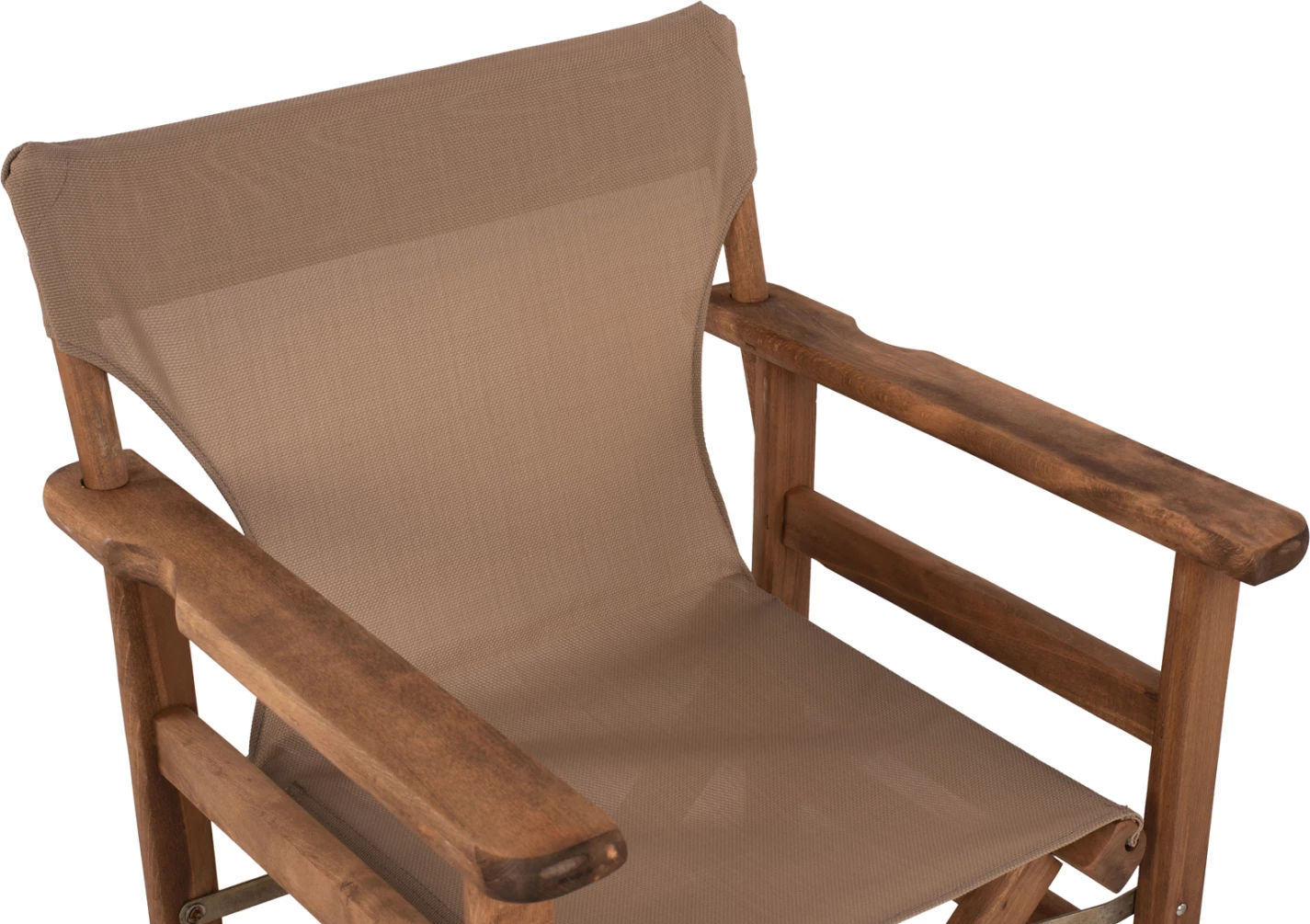 Režiserski stol, oreh, tekstil mocha Limnos FH10368.04