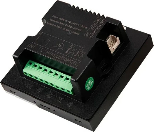 Pametni termostat Shelly PbS LinkedGo ST802-B, Wi‑Fi, Bluetooth, črn