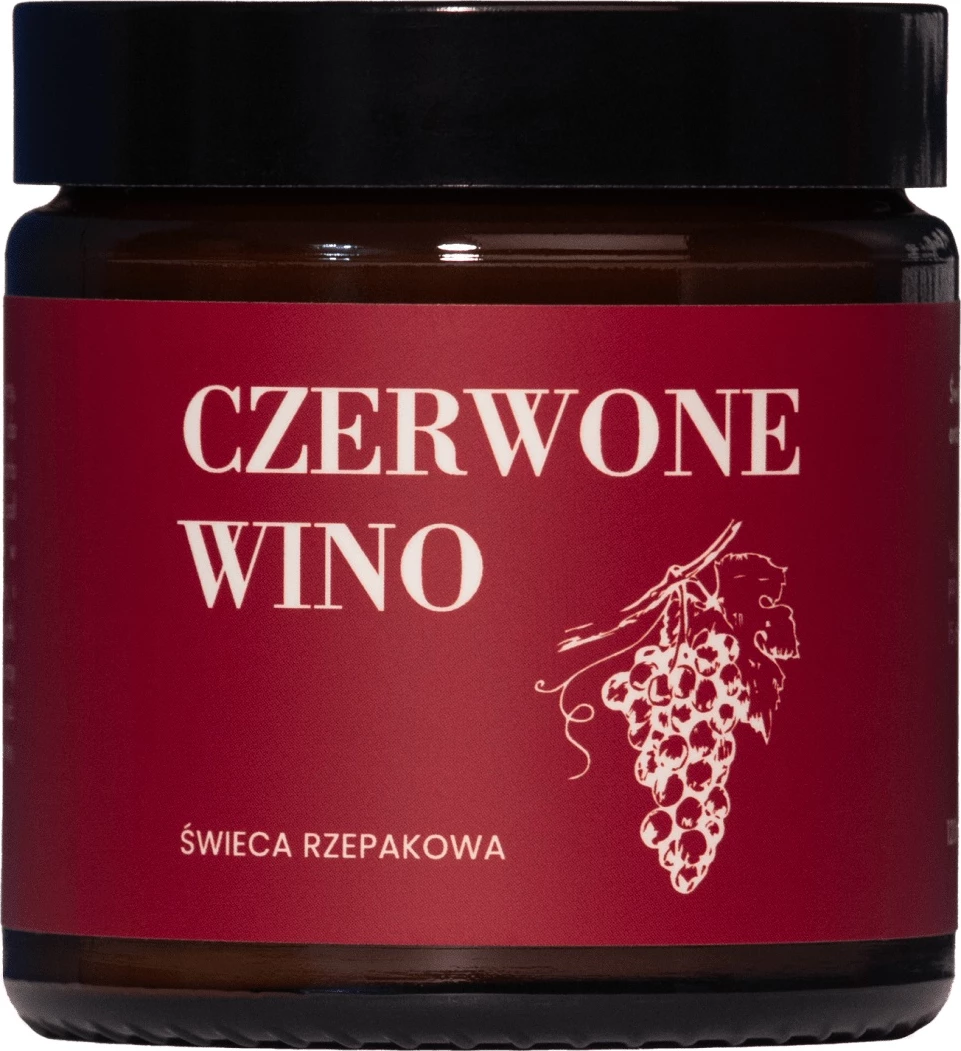 Aromatična sveča z vonjem rdečega vina Red Wine, Mglife, 120 ml