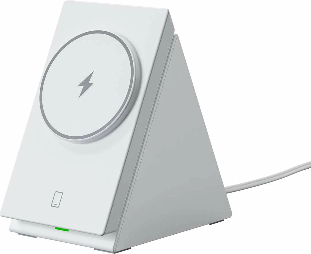 Brezžična 3-v-1 postaja za polnjenje Choetech T600, 15 W, bela