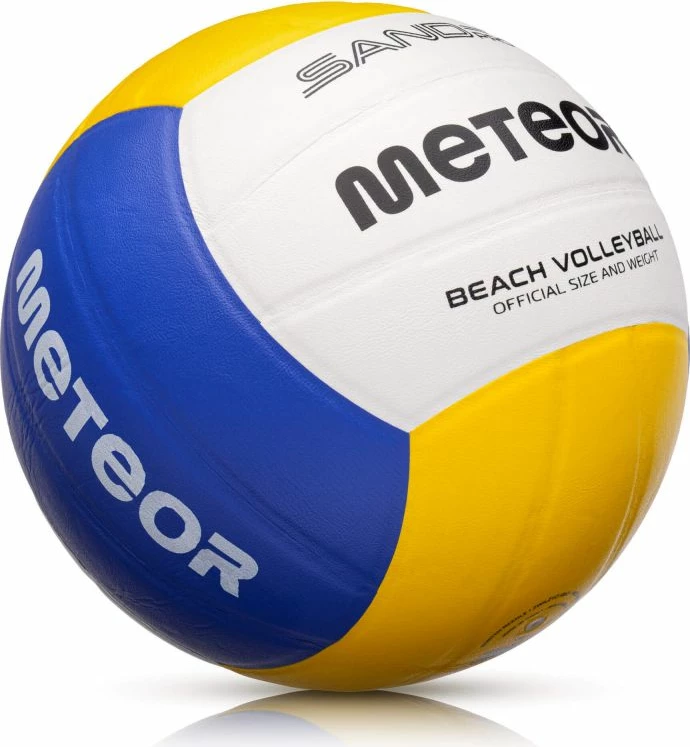 Top za plažo Meteor, bel/moder/rumen