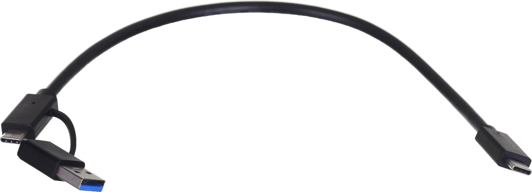 Kabél za USB 3.2 na SATA in M.2 PCIe/NVMe UNITEK S1222A, črn