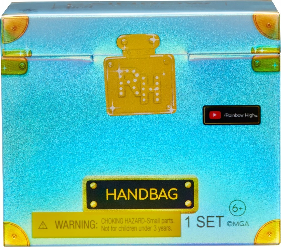 Set torbic za punčke, Rainbow High Accessories Studio Series 1, mešanica