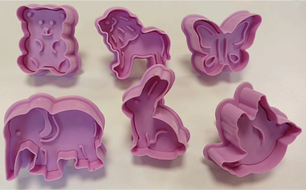 Modelirna masa, 60 g, modra, v obliki medvedka Epee Misiolina