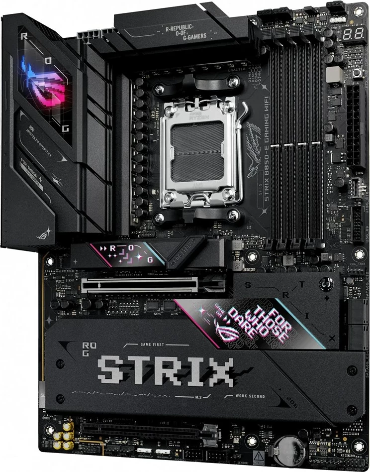 Matična plošča ROG STRIX B850-E GAMING WIFI ASUS, Socket AM5, ATX, črna