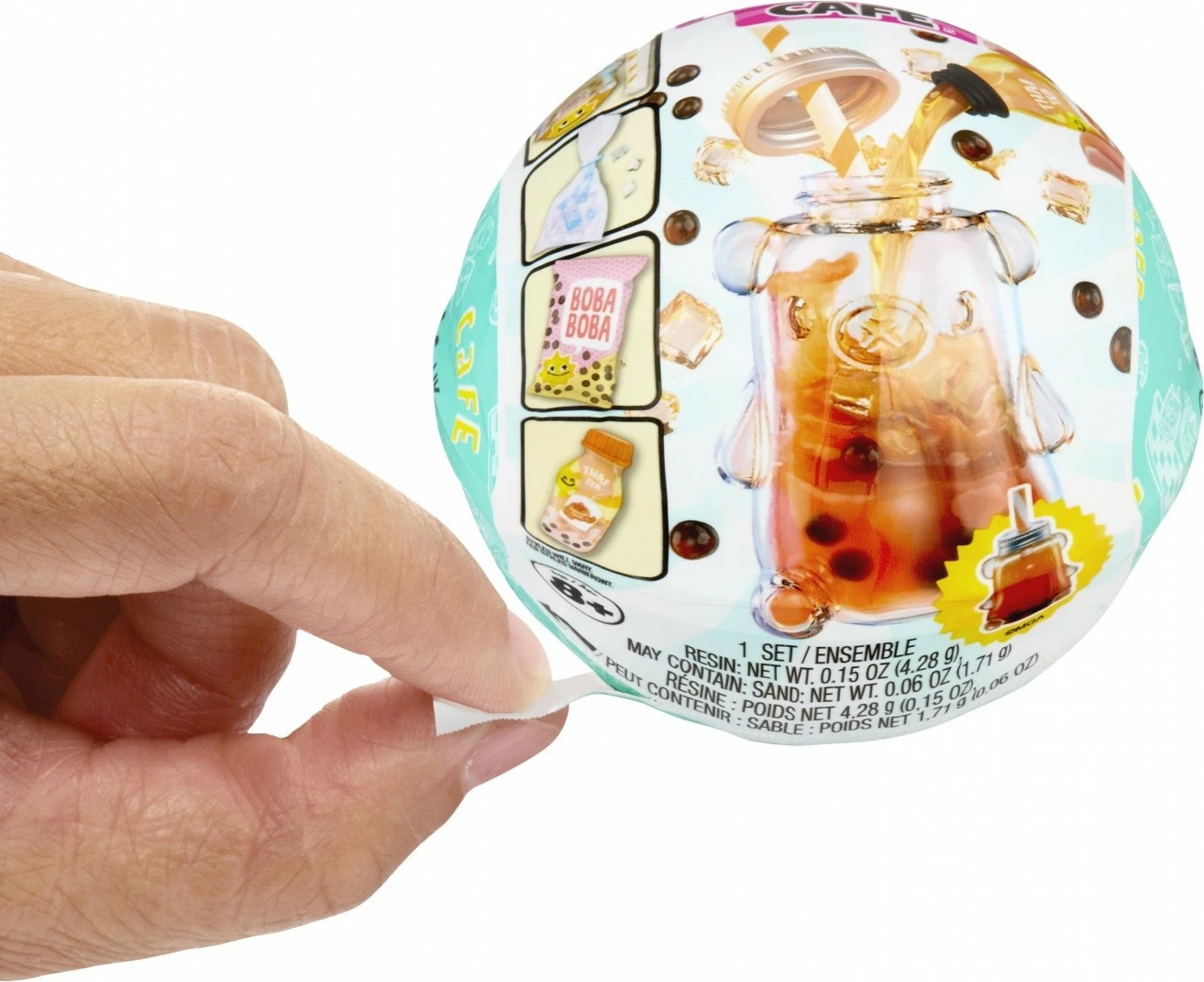 Set miniatur hrane Make It Mini Foods: Cafe, MGA Miniverse, plastika, 1 kos