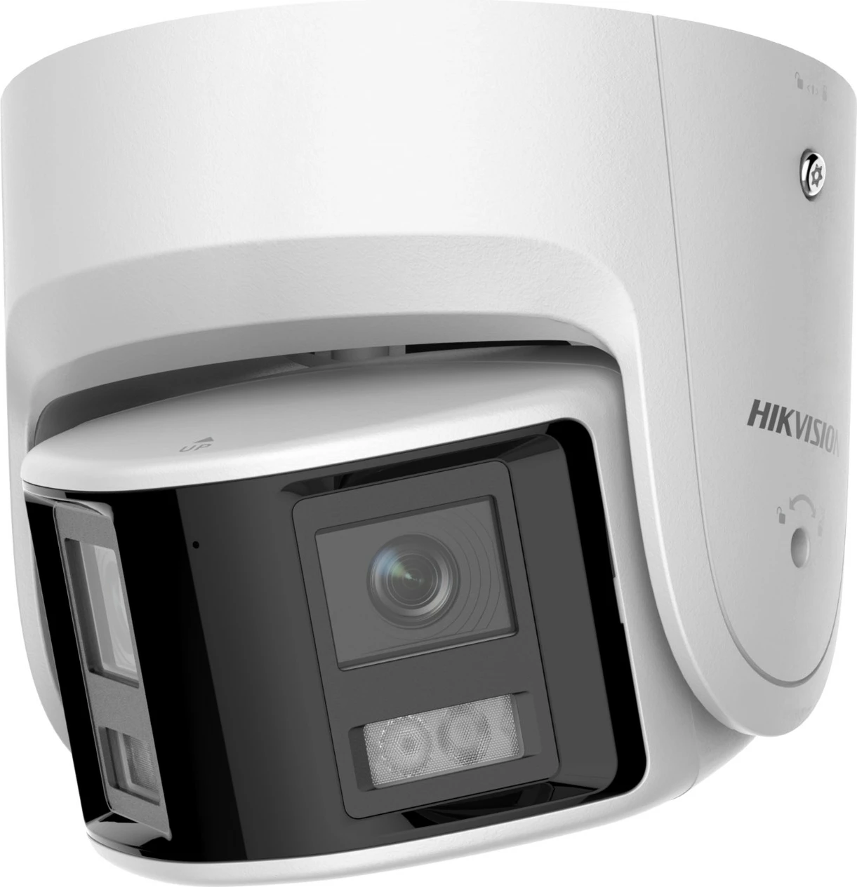 Varnostna kamera Hikvision DS-2CD2346G2P-ISU/SL 4MP, turret, 2,8 mm, bela