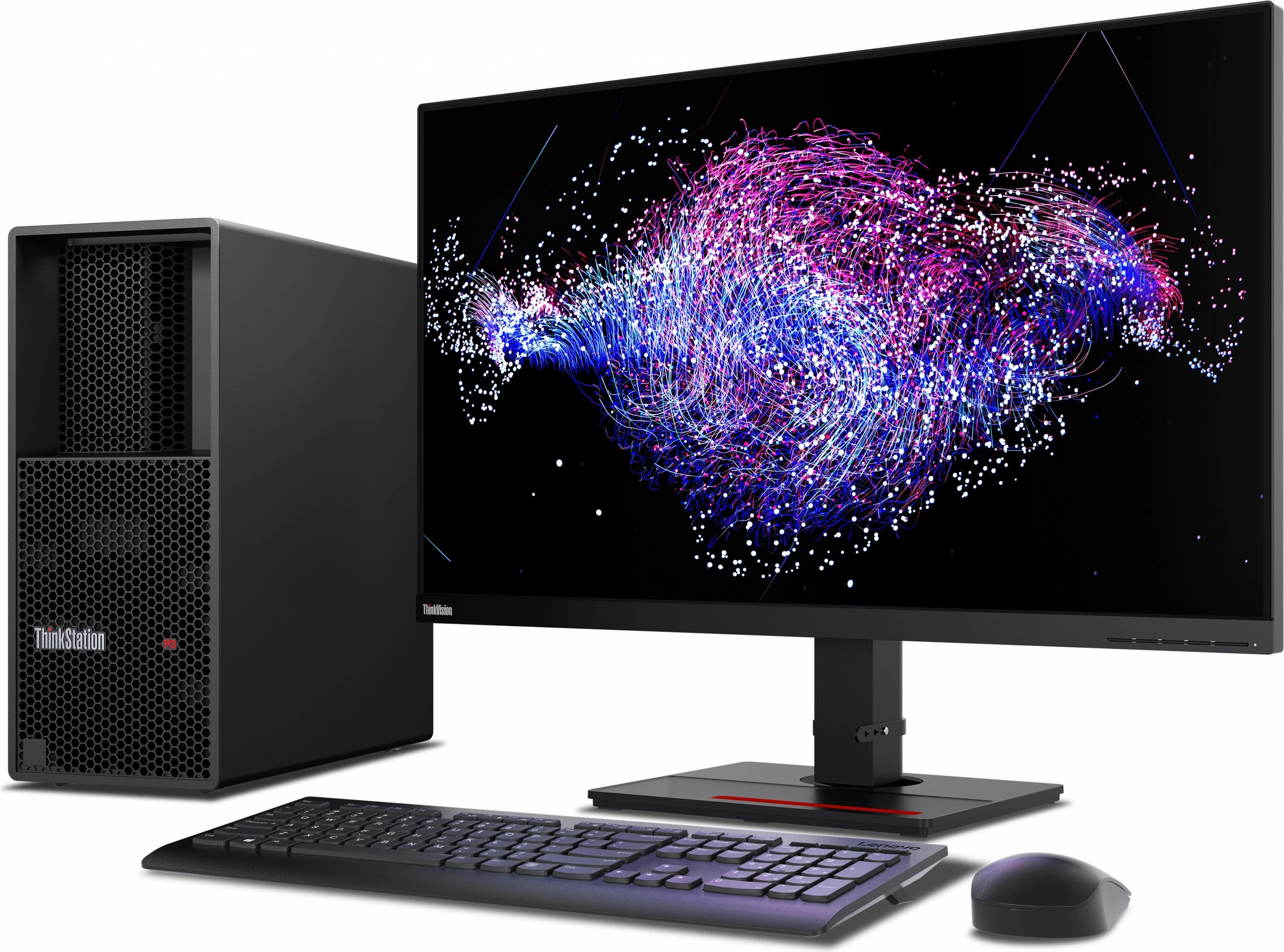 Računalniško ohišje Lenovo ThinkStation P3 Tower G2 CU7 265K, 32GB, 1TB, 750W, Windows 11 Pro, črno