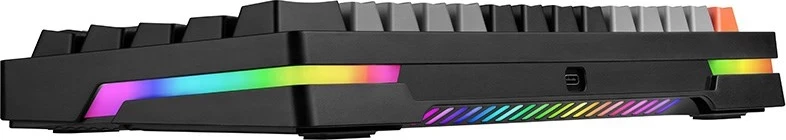 Mehanska igralna tipkovnica GAMEZONE EVO1 HOT SWAP 63, Tracer, siva