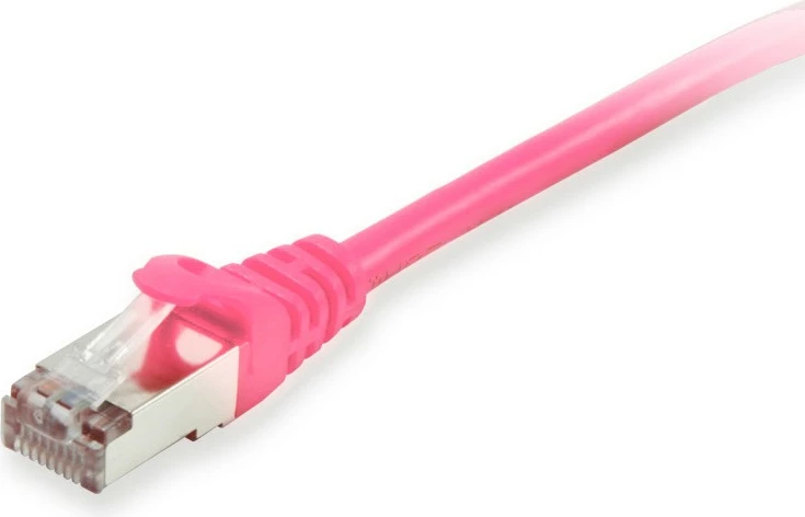Omrežni kabel Cat6 Equip S/FTP 0,5 m, RJ-45, roza