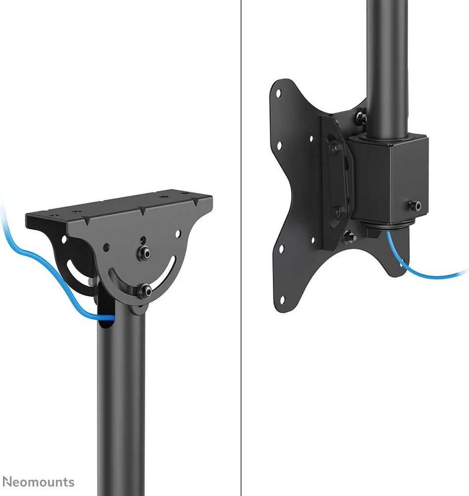 Stropni nosilec za monitor/TV Neomounts CL35-340BL12, 23–42 palcev, nastavljiva višina, črn