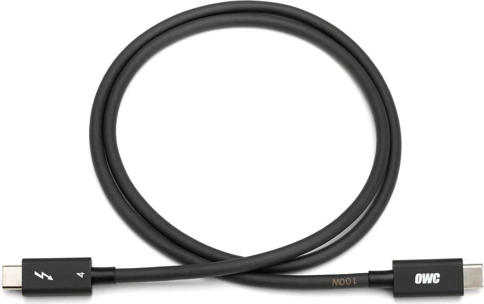 Kabel Thunderbolt 5, 1,0 m, črn, OWC