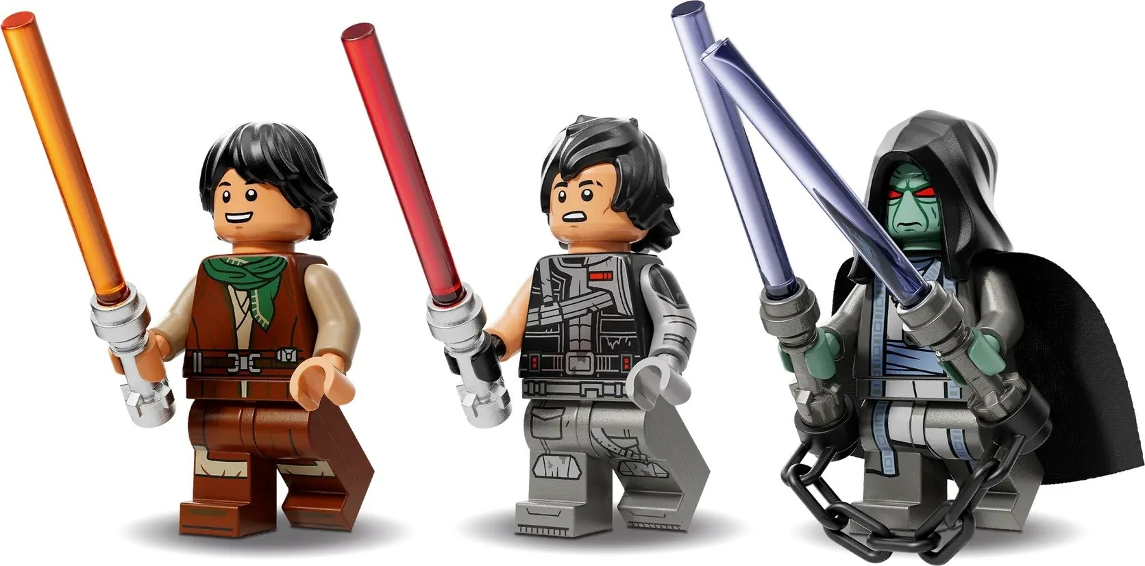 Snowspeeder iz kompleta LEGO Star Wars The Force Burner 75414, 349 kosov, 3 minifigure