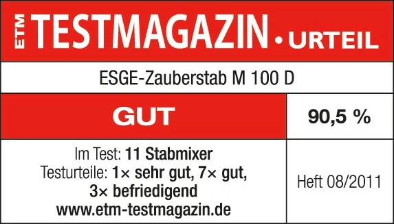 Močan palični mešalnik ESGE M 100 D, UNOLD, 120 W, črn