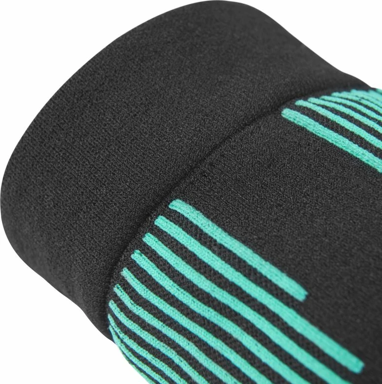 Kompresijske rokavice Reebok, črne in zelene, unisex