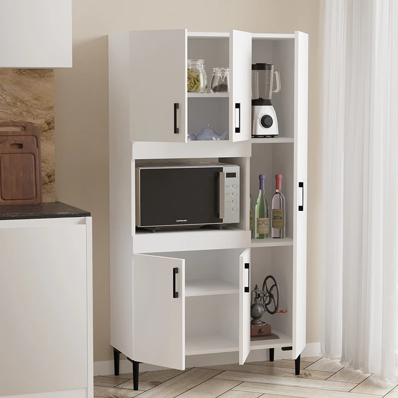 Kuhinjska omara Defne, bela, 89x37.5x160 cm