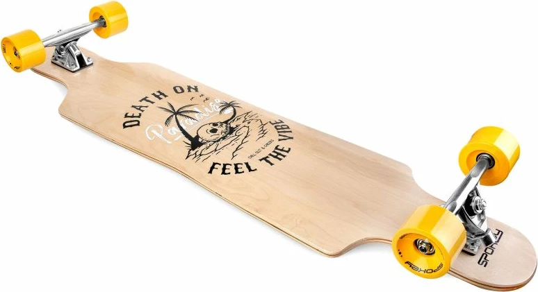 Longboard za moške in ženske, Spokey, rjav