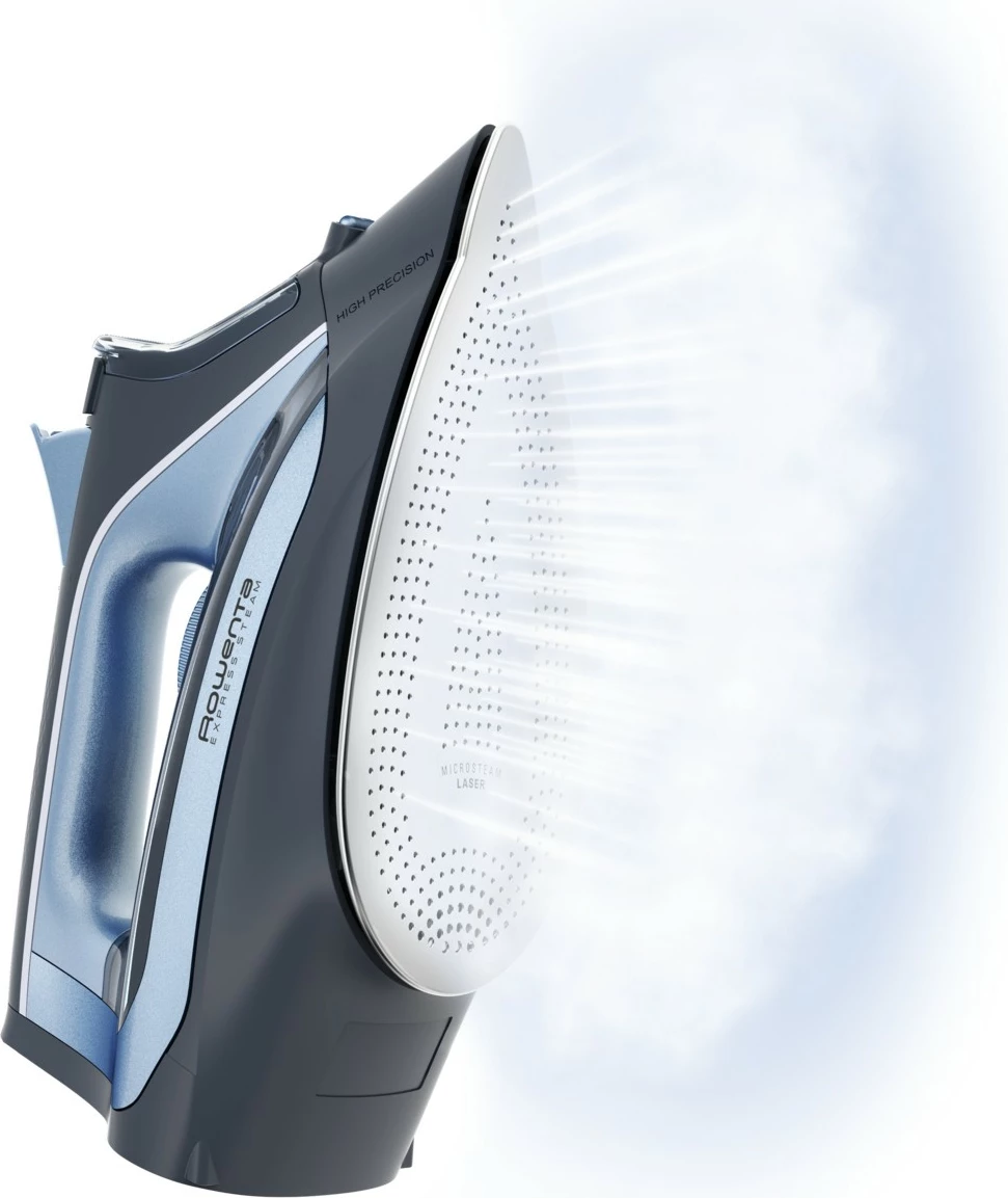 Glačalo z Microsteam 300 Laser, Rowenta DW4320, 2500 W, modro