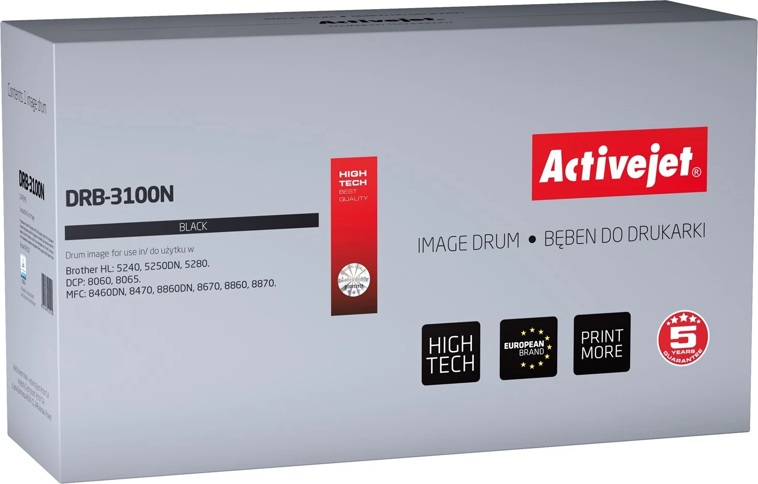Zamenjalni toner Activejet DRB-3100N za Brother, črn