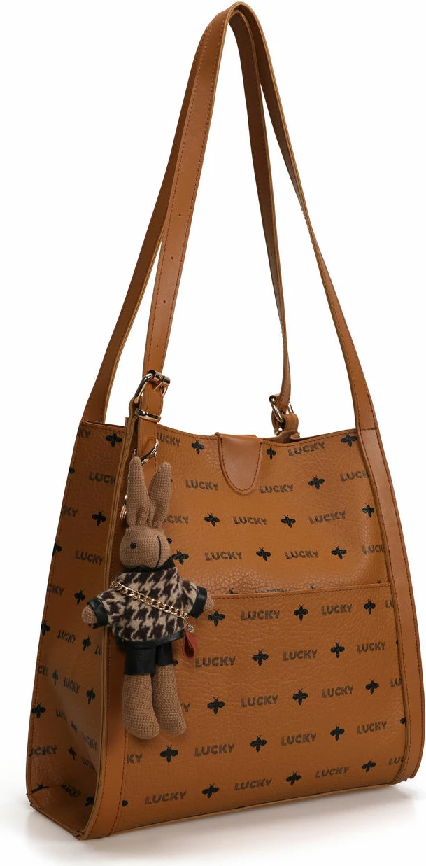 Tote torba, rumeno-mustardna Lucky Bees, 352