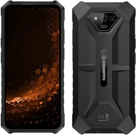 Robusten telefon myPhone Hammer Iron V LTE, 6/64GB, črn