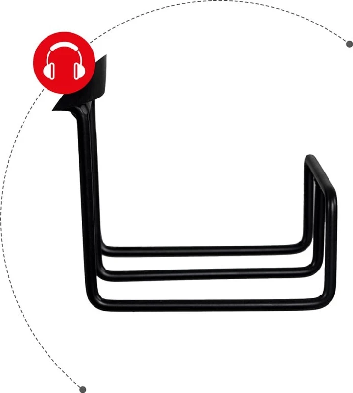 Gaming miza z ogljikovimi Huzaro Hero 5.0, črno/rdeča