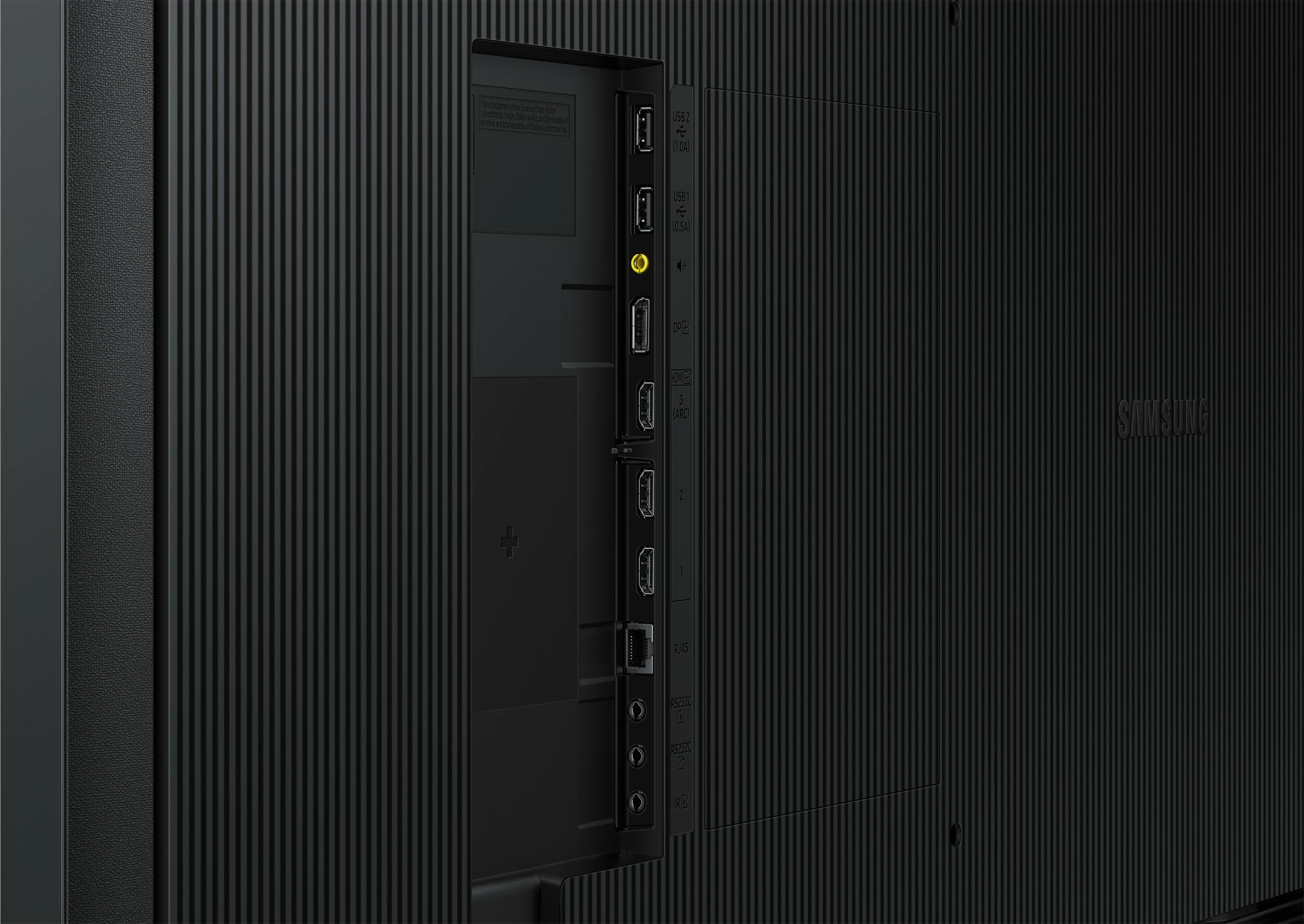 Digitalni panel Samsung QH55C, 55", LCD, 3840 x 2160, Wi‑Fi, 24/7, črn