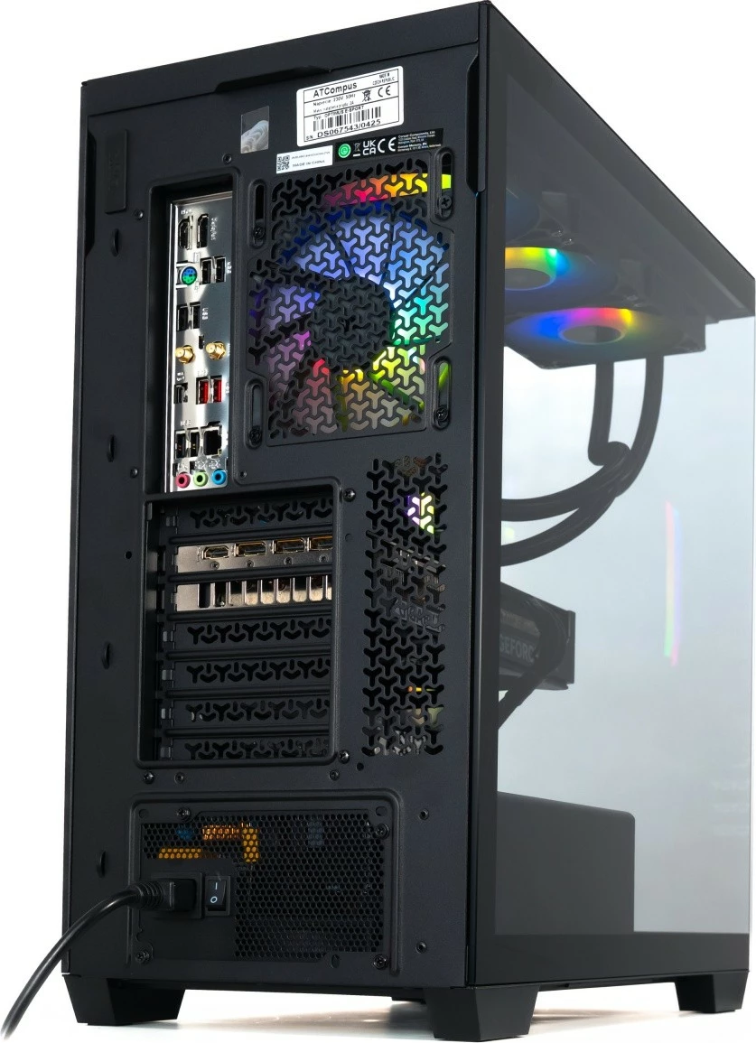 Računalnik za igre, OPTIMUS E-Sport GB550T-CR11, Ryzen 7 5800X, 16GB RAM, 1TB SSD, GeForce RTX 5070 12GB, Windows 11 Home, črn