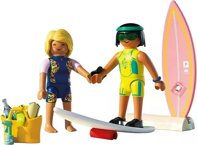 Šola surfanja s figurami, 16-delni set Playmobil My Life 71907