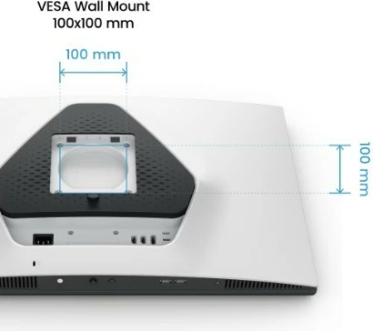 Gaming monitor 27" 2K 180Hz IPS, BenQ EX271Q, bel/črn