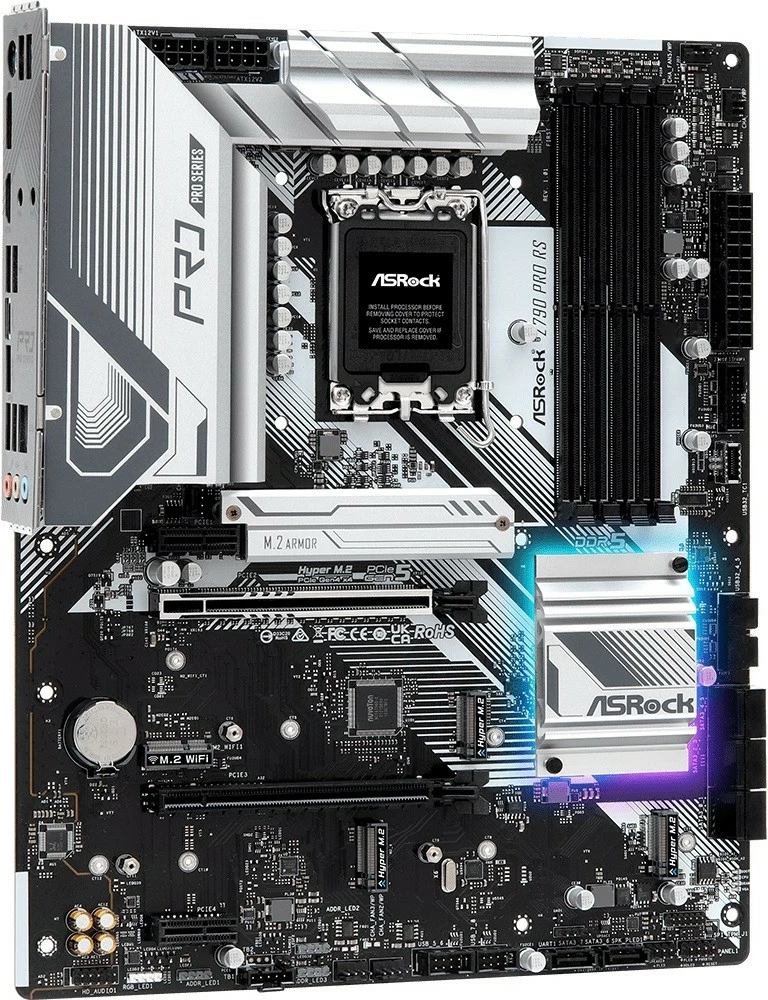 Matična plošča ASRock Z790 PRO RS, LGA1700, DDR5, ATX, črna